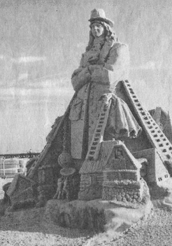 Gulliver, la scultura di sabbia che ha vinto il 5. Festival internazionale di Jesolo