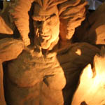 Германия, Бинц, март 2013, Международный фестиваль по скульптуре из песка. Автор Кураев.
&quotДемон"