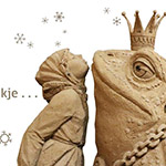 октябрь 2016 Валкенбург. Нидерланды. Международный фестиваль по скульптуре из песка.'Старая голландская сказка про лягушку - принца' - автор Кураев.